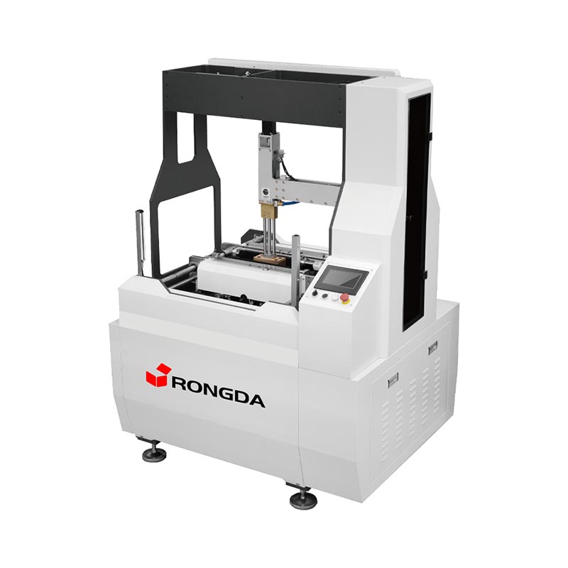 Macchina avvolgitrice per scatole rigide